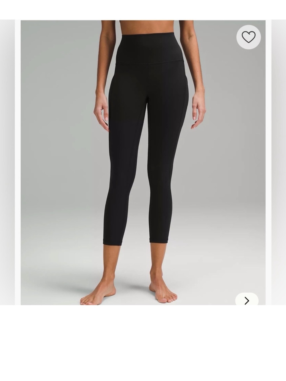 lululemon athletica Align 3/4 Leggings black